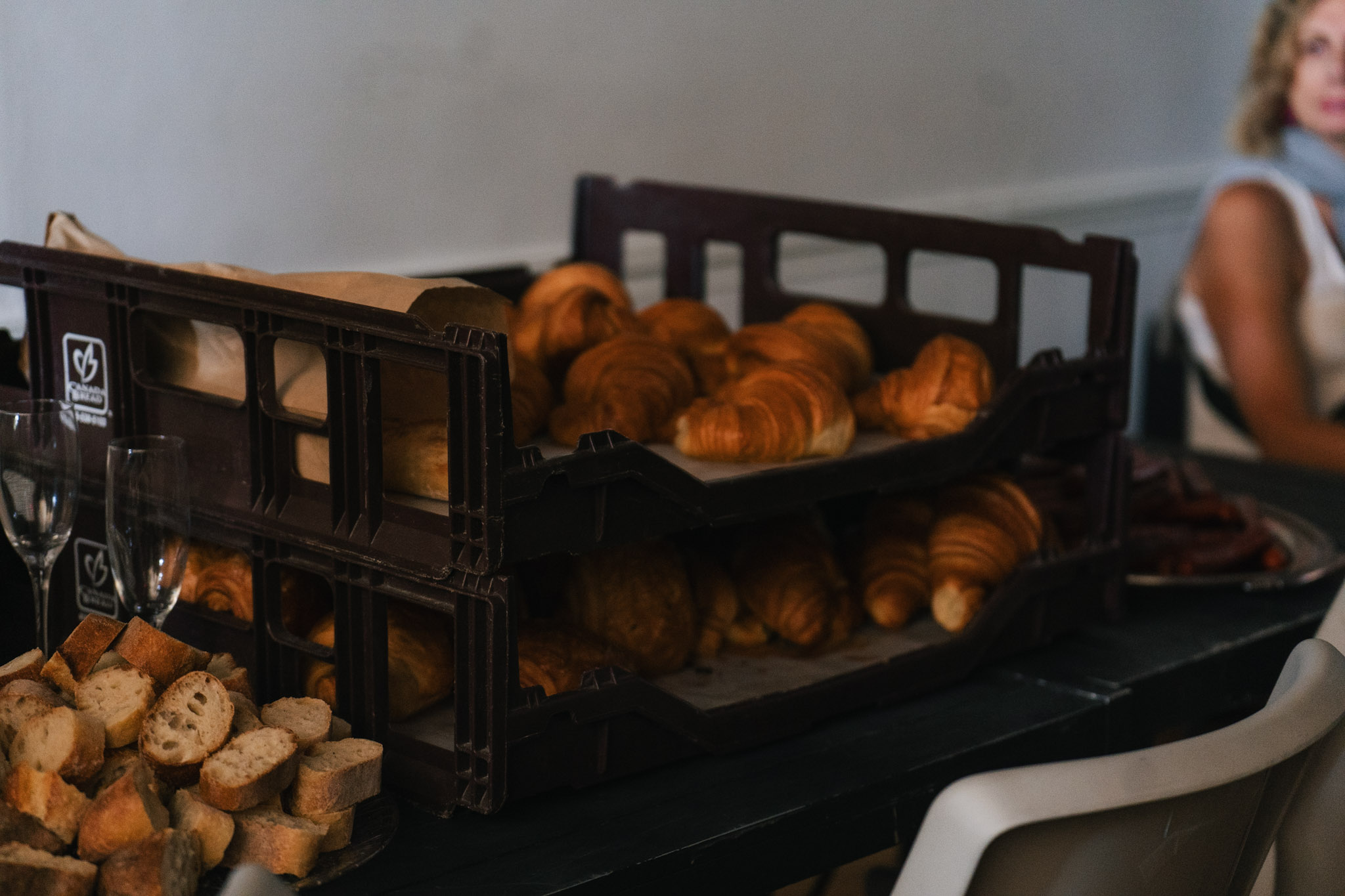 Des croissants tout chaud de chez Joe La Croute